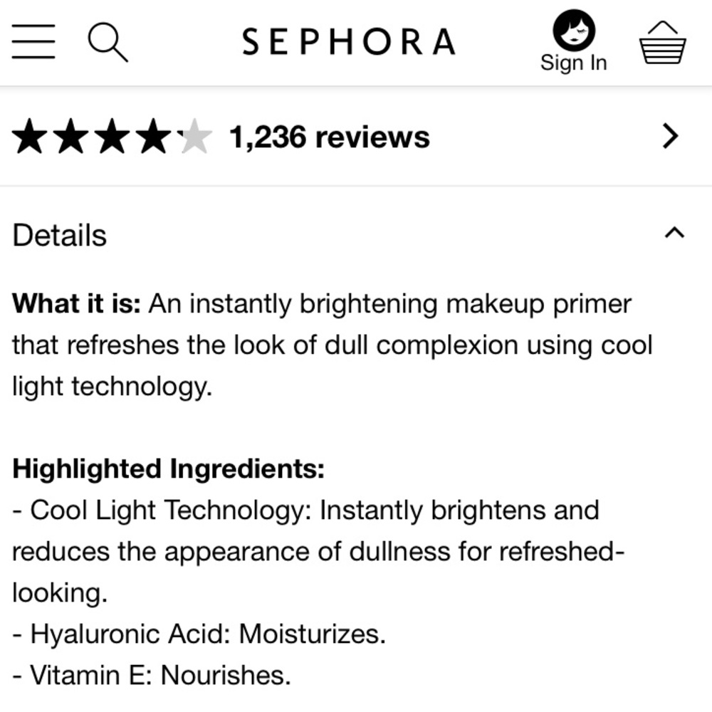 BECCA First Light Priming Filter Face Primer - Picture 9 of 12